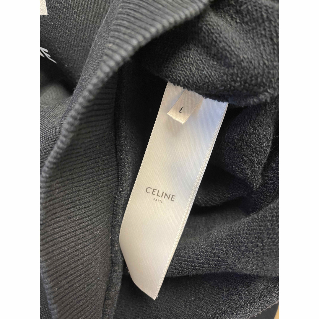 CELINE - 正規 CELINE セリーヌ ロゴ パーカーの通販 by adgjm's CELINE - 正規 CELINE セリーヌ ロゴ パーカーの通販 by adgjm's