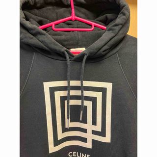CELINE - 正規 CELINE セリーヌ ロゴ パーカーの通販 by adgjm's CELINE - 正規 CELINE セリーヌ ロゴ パーカーの通販 by adgjm's