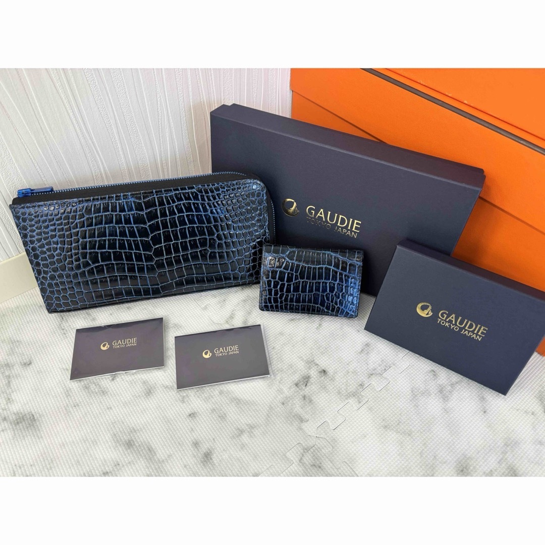 GAUDI - 値下げ 新品!ガウディ GAUDI クロコダイル GAUDI - 値下げ 新品!ガウディ GAUDI クロコダイル