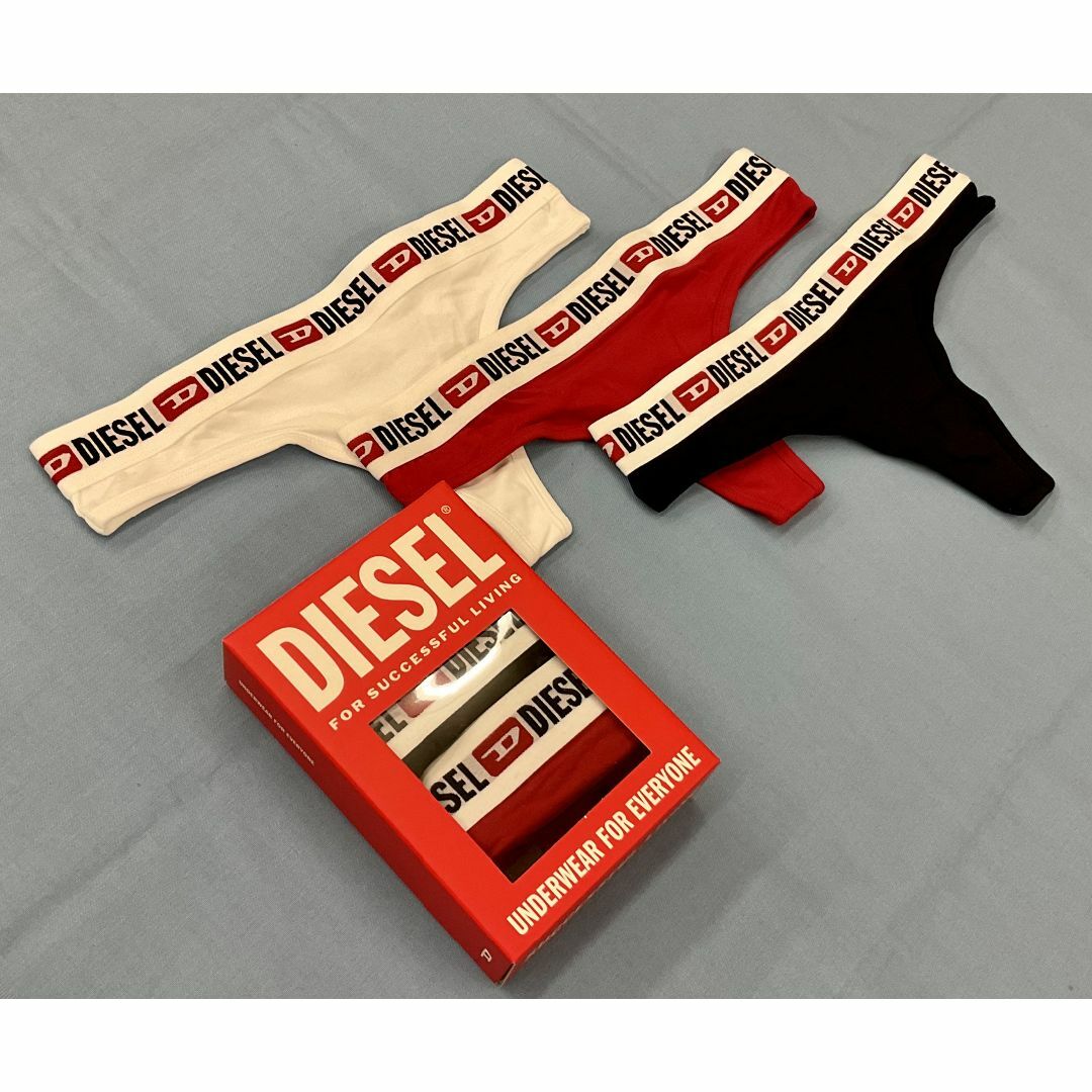DIESEL - ディーゼル レディース 3パック ショーツ 1224 M DIESEL - ディーゼル レディース 3パック ショーツ 1224 M