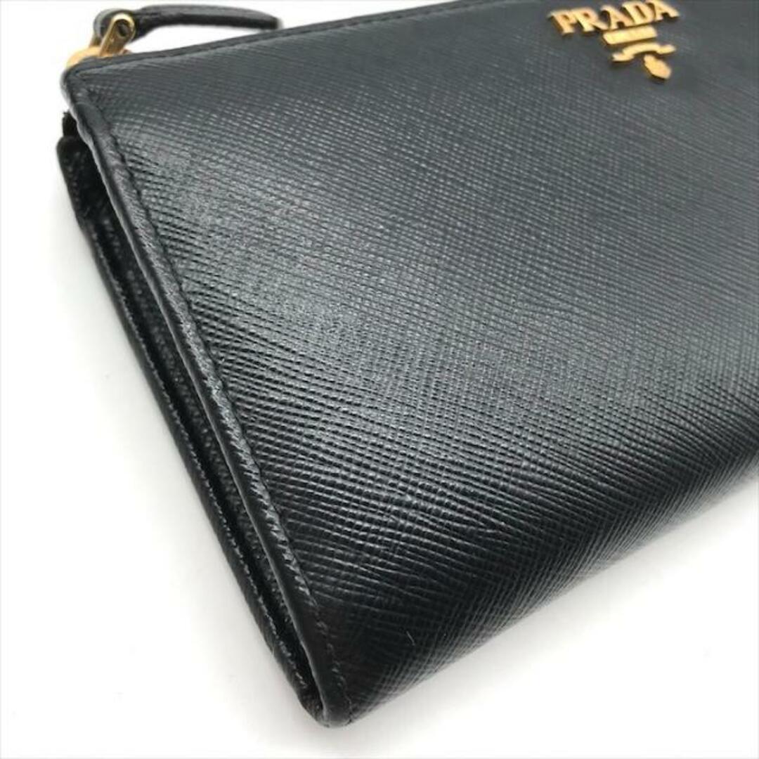 PRADA - 美品 PRADA プラダ 長財布 ウォレット サフィアーノ L字 PRADA - 美品 PRADA プラダ 長財布 ウォレット サフィアーノ L字