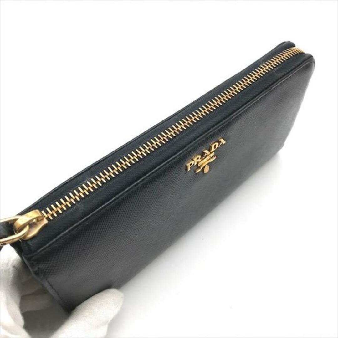 PRADA - 美品 PRADA プラダ 長財布 ウォレット サフィアーノ L字 PRADA - 美品 PRADA プラダ 長財布 ウォレット サフィアーノ L字