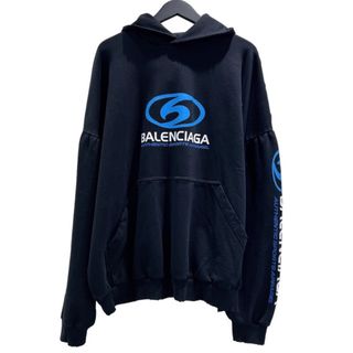 BALENCIAGA(パーカー ・ ブルー・ネイビー/青色系)のフリマ BALENCIAGA(パーカー ・ ブルー・ネイビー/青色系)のフリマ
