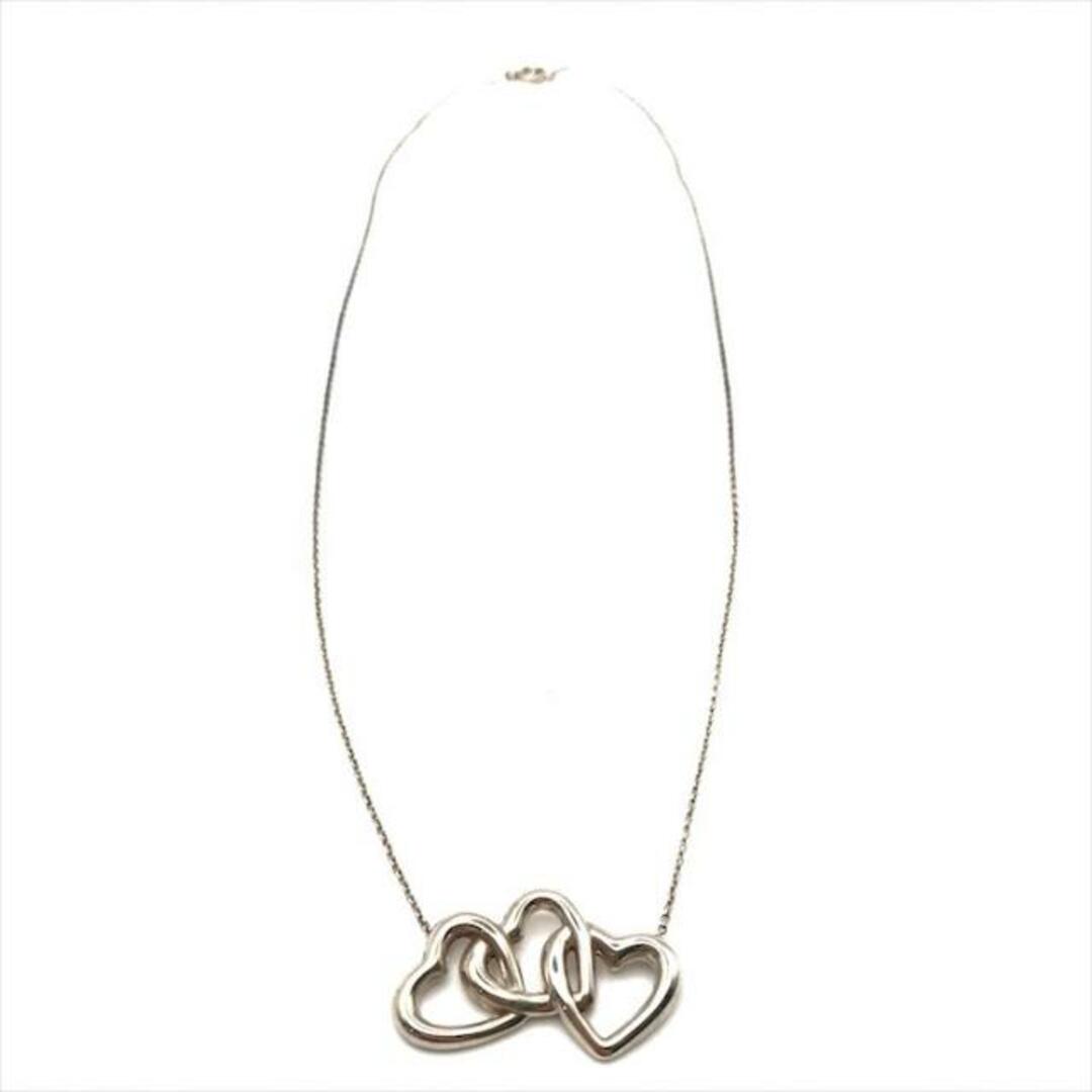 良品 TIFFANY & Co. ティファニー シルバー トリプル ハート 良品 TIFFANY & Co. ティファニー シルバー トリプル ハート