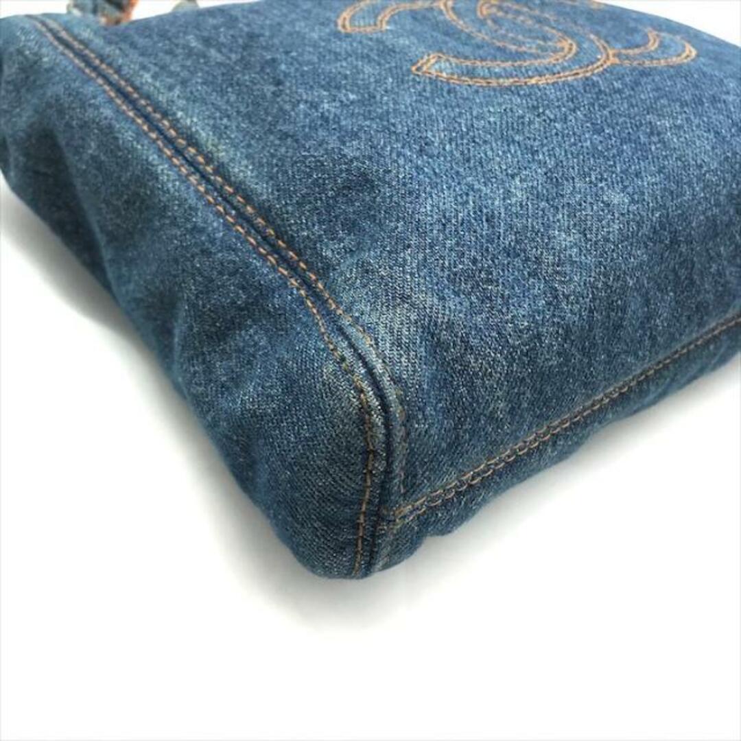 CHANEL - 良品 CHANEL シャネル ココマーク デニム べっ甲 CHANEL - 良品 CHANEL シャネル ココマーク デニム べっ甲