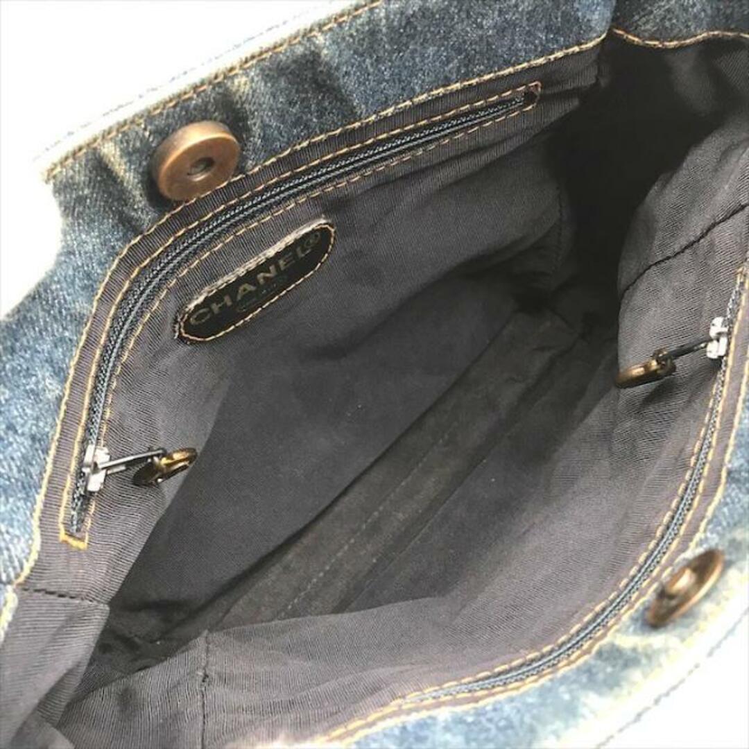 CHANEL - 良品 CHANEL シャネル ココマーク デニム べっ甲 CHANEL - 良品 CHANEL シャネル ココマーク デニム べっ甲