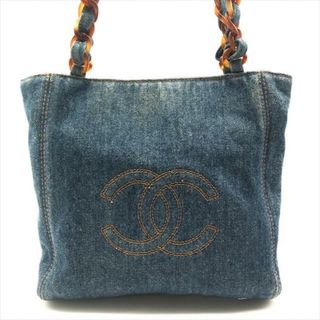 CHANEL - 良品 CHANEL シャネル ココマーク デニム べっ甲 CHANEL - 良品 CHANEL シャネル ココマーク デニム べっ甲