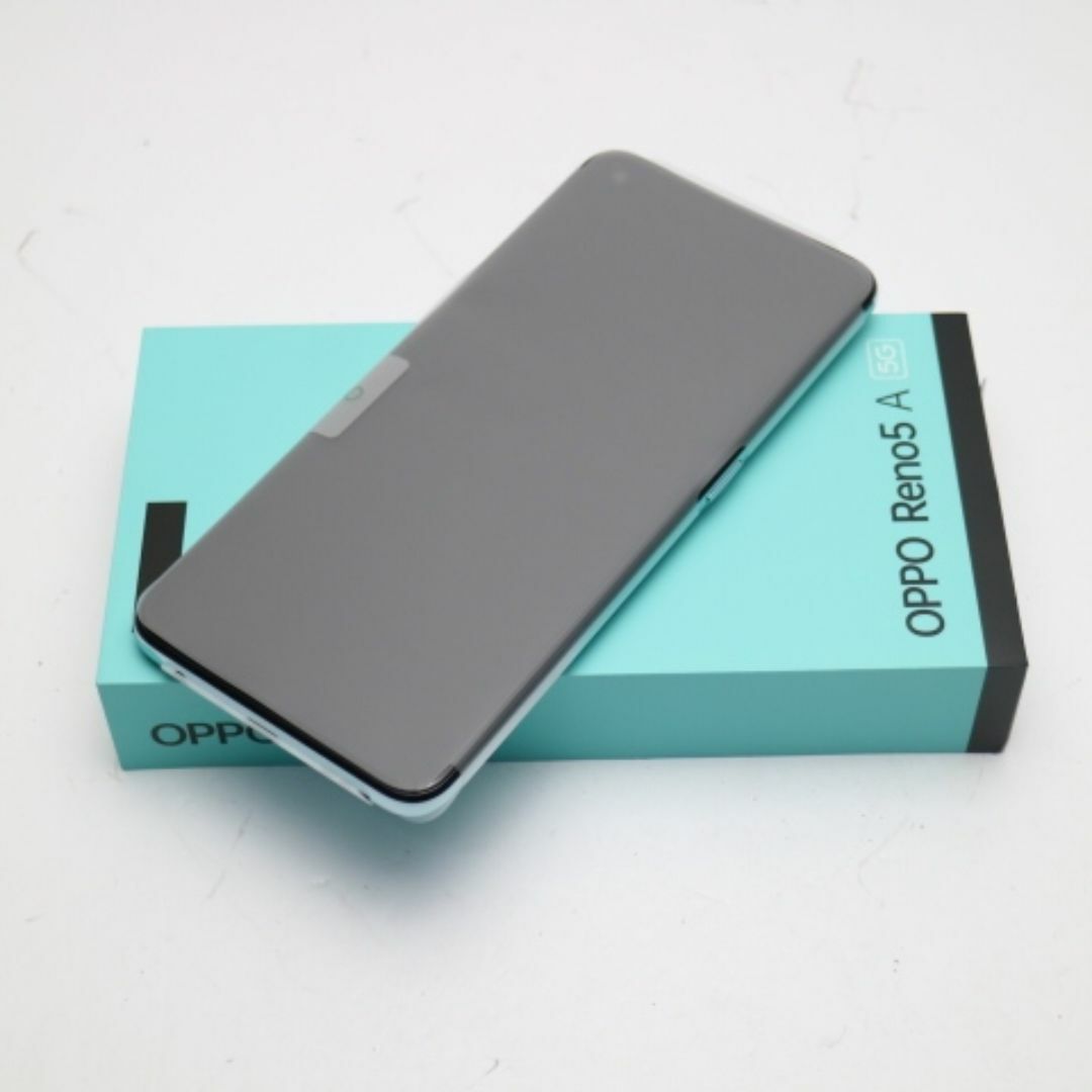 新品 SIMフリー OPPO Reno5 A アイスブルー M666 新品 SIMフリー OPPO Reno5 A アイスブルー M666