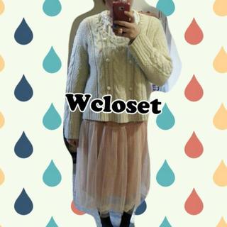 ダブルクローゼット(w closet)のチュールスカート♥(ひざ丈スカート)
