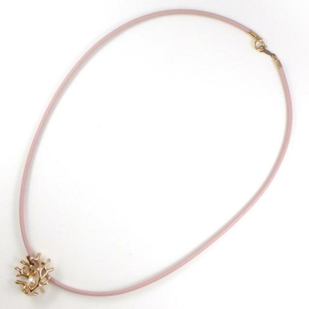 MIKIMOTO - ミキモト MIKIMOTO チョーカー 珊瑚 モチーフ 110年 MIKIMOTO - ミキモト MIKIMOTO チョーカー 珊瑚 モチーフ 110年