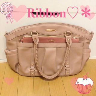 グローブ(grove)のRibbon Bag♡♡(トートバッグ)