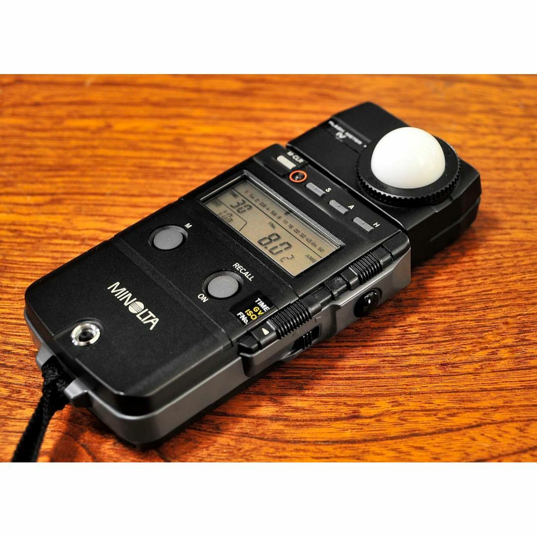 KONICA MINOLTA - ☆MINOLTA FLASH METER Ⅳ 最強の露出計を KONICA MINOLTA - ☆MINOLTA FLASH METER Ⅳ 最強の露出計を