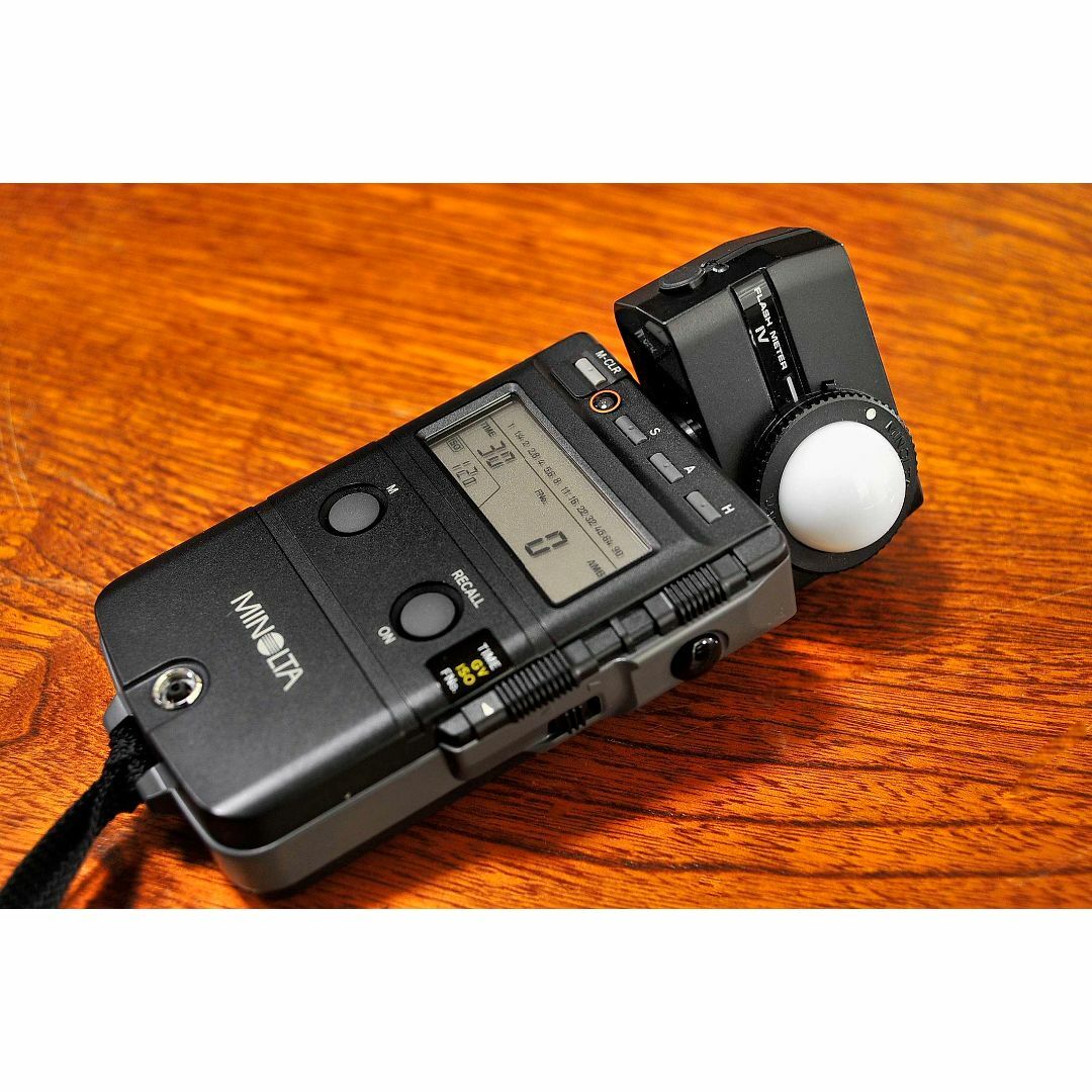 KONICA MINOLTA - ☆MINOLTA FLASH METER Ⅳ 最強の露出計を KONICA MINOLTA - ☆MINOLTA FLASH METER Ⅳ 最強の露出計を