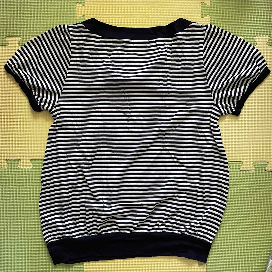 anatelier(アナトリエ)のアナトリエ　ボーダー　Tシャツ　カットソー レディースのトップス(Tシャツ(半袖/袖なし))の商品写真