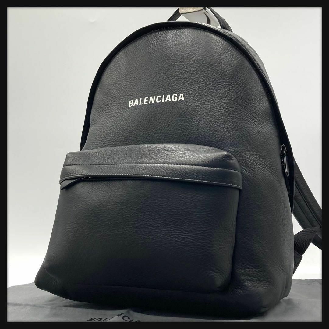 BALENCIAGA バレンシアガ 黒 革製バッグ リュック|レディース BALENCIAGA バレンシアガ 黒 革製バッグ リュック|レディース