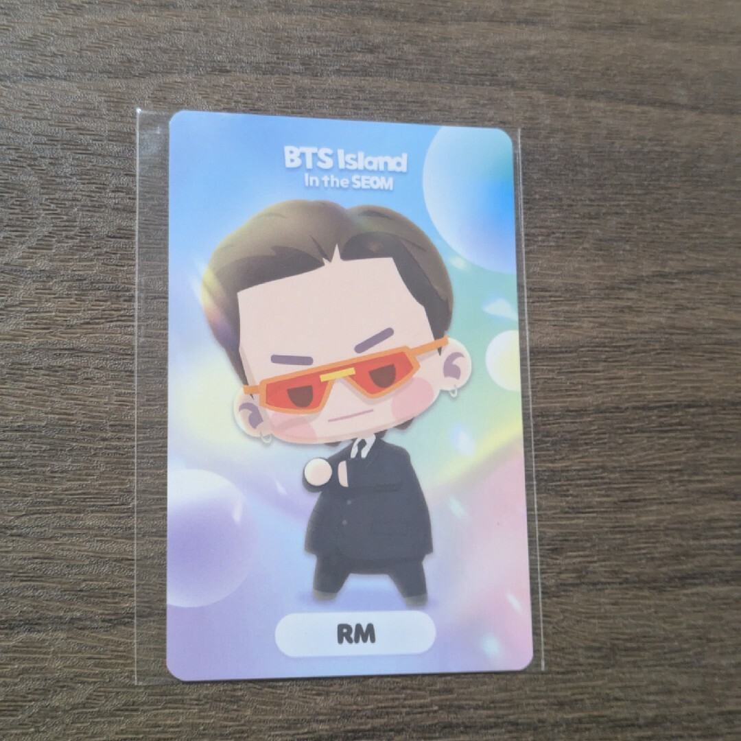 防弾少年団(BTS)(ボウダンショウネンダン)のBTS Island In the SEOM トレカ RM ナムジュン エンタメ/ホビーのタレントグッズ(アイドルグッズ)の商品写真