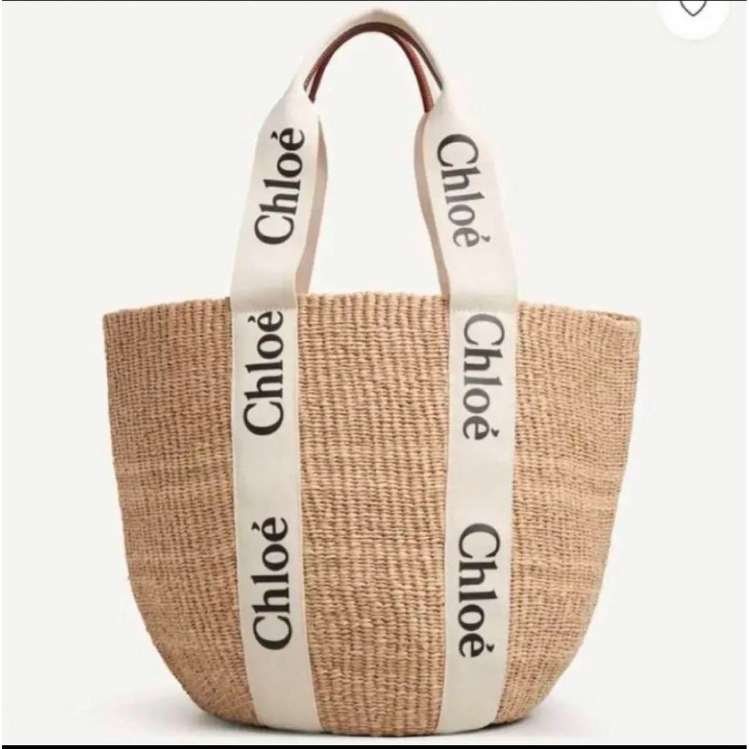 Chloe クロエ Woody ラージバスケット Chloe クロエ Woody ラージバスケット