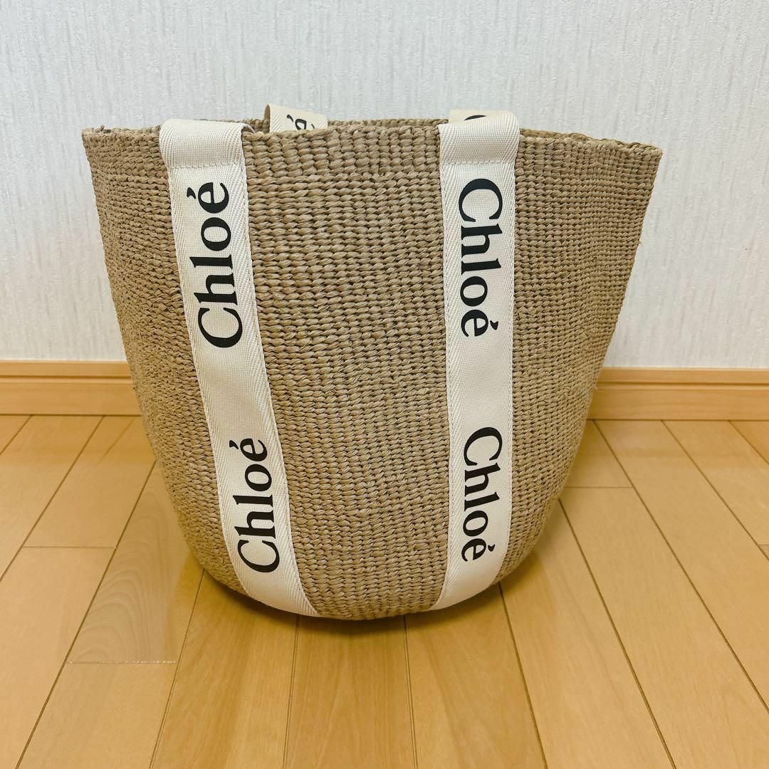 Chloe クロエ Woody ラージバスケット Chloe クロエ Woody ラージバスケット