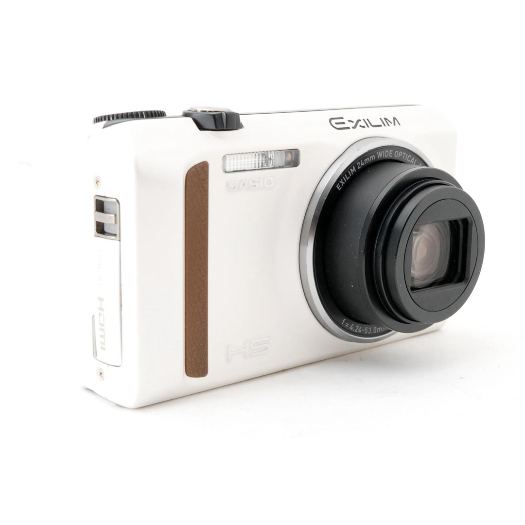 美品 CASIO EXILIM HS EX-ZR400 ZR400 ホワイト コンパクト 美品 CASIO EXILIM HS EX-ZR400 ZR400 ホワイト コンパクト