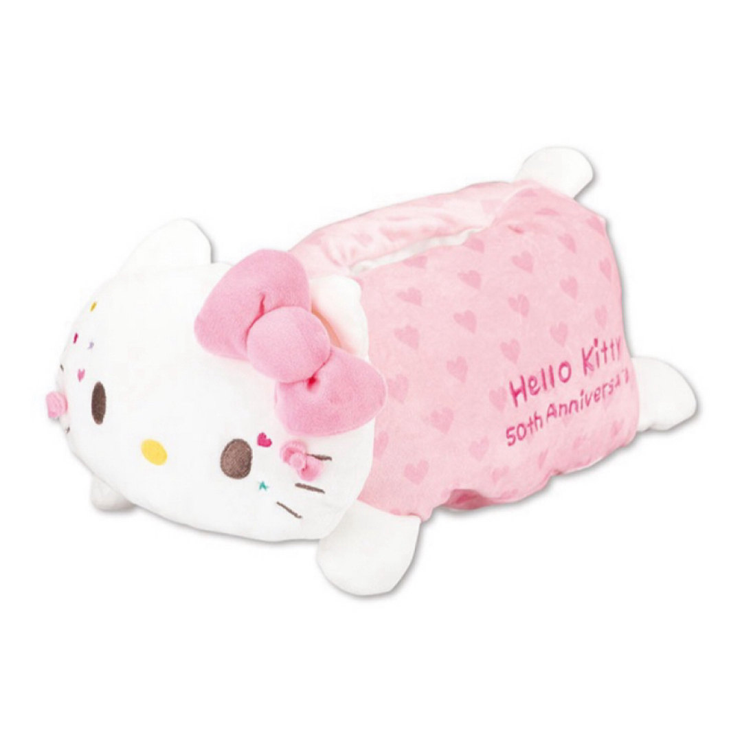サンリオ - ♡ハローキティ ぬいぐるみティッシュケース♡の通販 サンリオ - ♡ハローキティ ぬいぐるみティッシュケース♡の通販