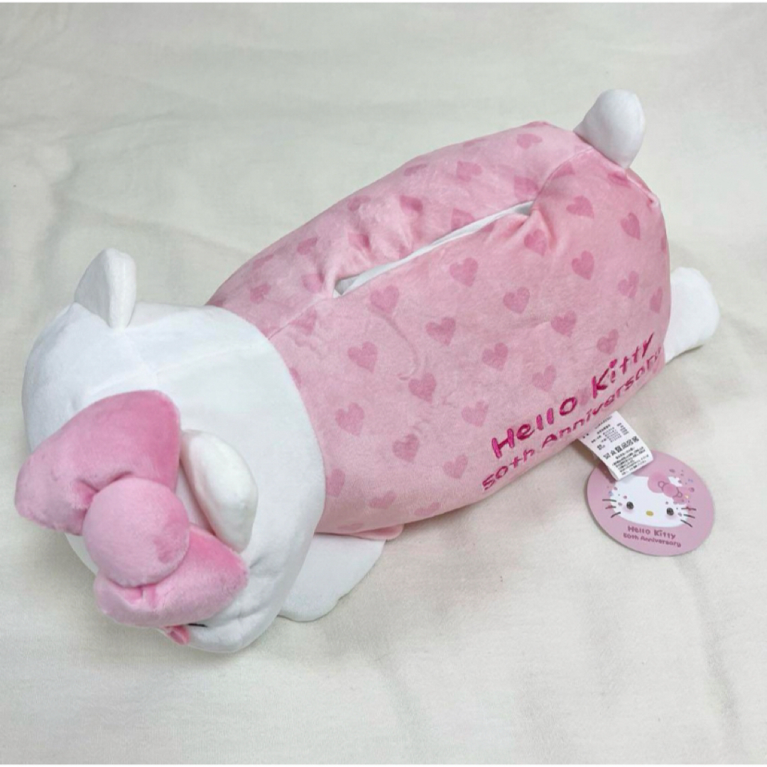 サンリオ - ♡ハローキティ ぬいぐるみティッシュケース♡の通販 サンリオ - ♡ハローキティ ぬいぐるみティッシュケース♡の通販