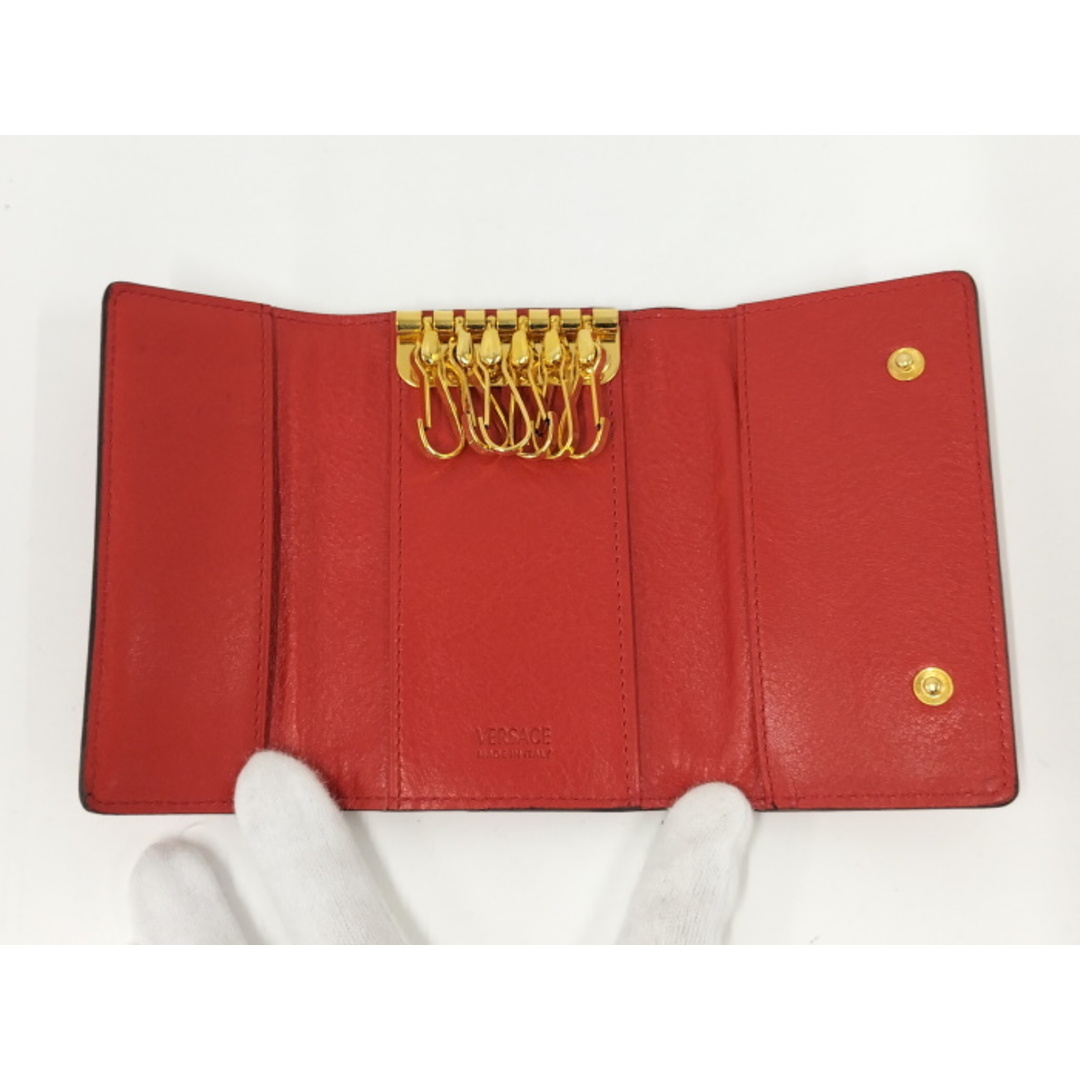 VERSACE - Gianni Versace 6連キーケース メデューサ ナイロン VERSACE - Gianni Versace 6連キーケース メデューサ ナイロン