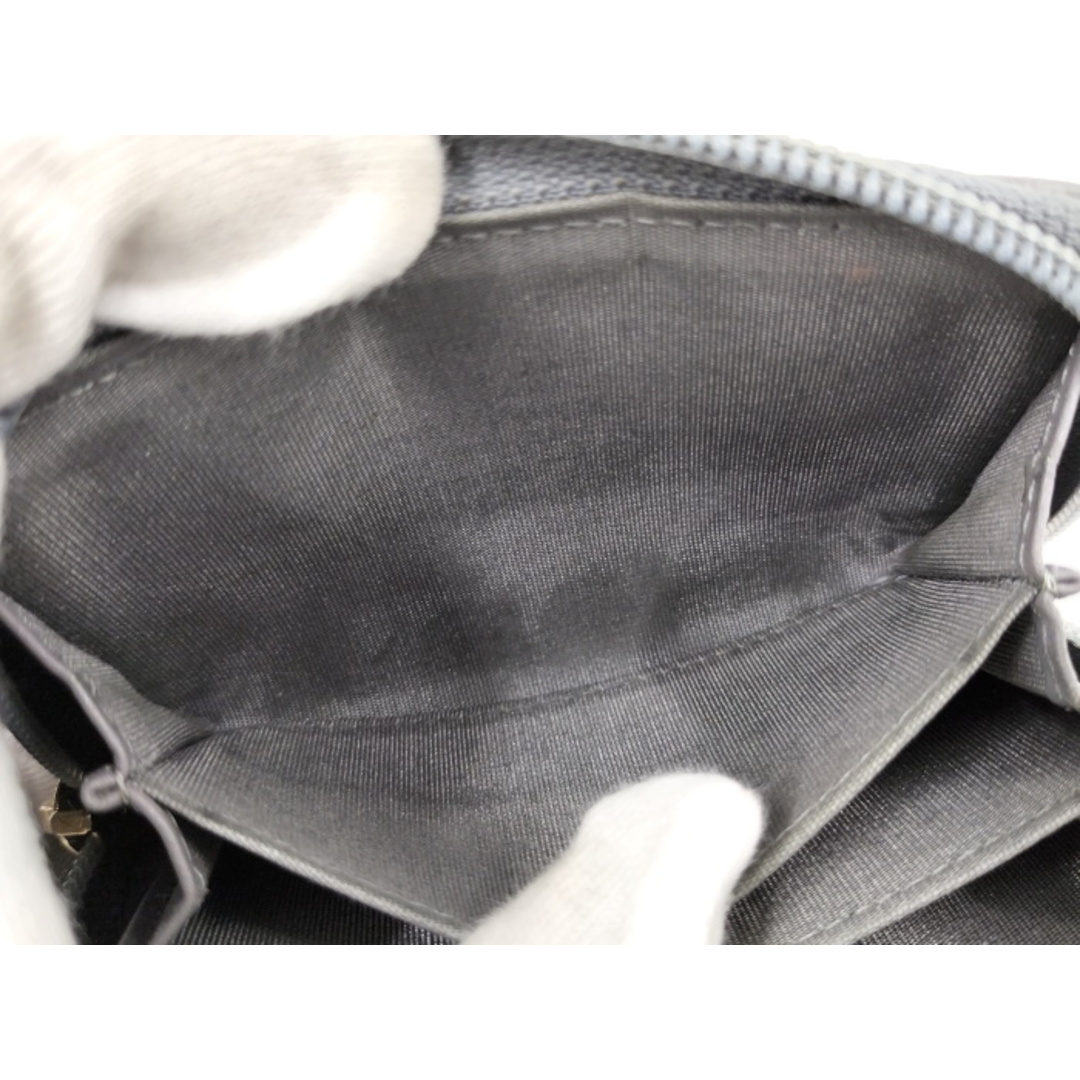 CHANEL - CHANEL ボーイシャネル コインケース レザー グレーの CHANEL - CHANEL ボーイシャネル コインケース レザー グレーの