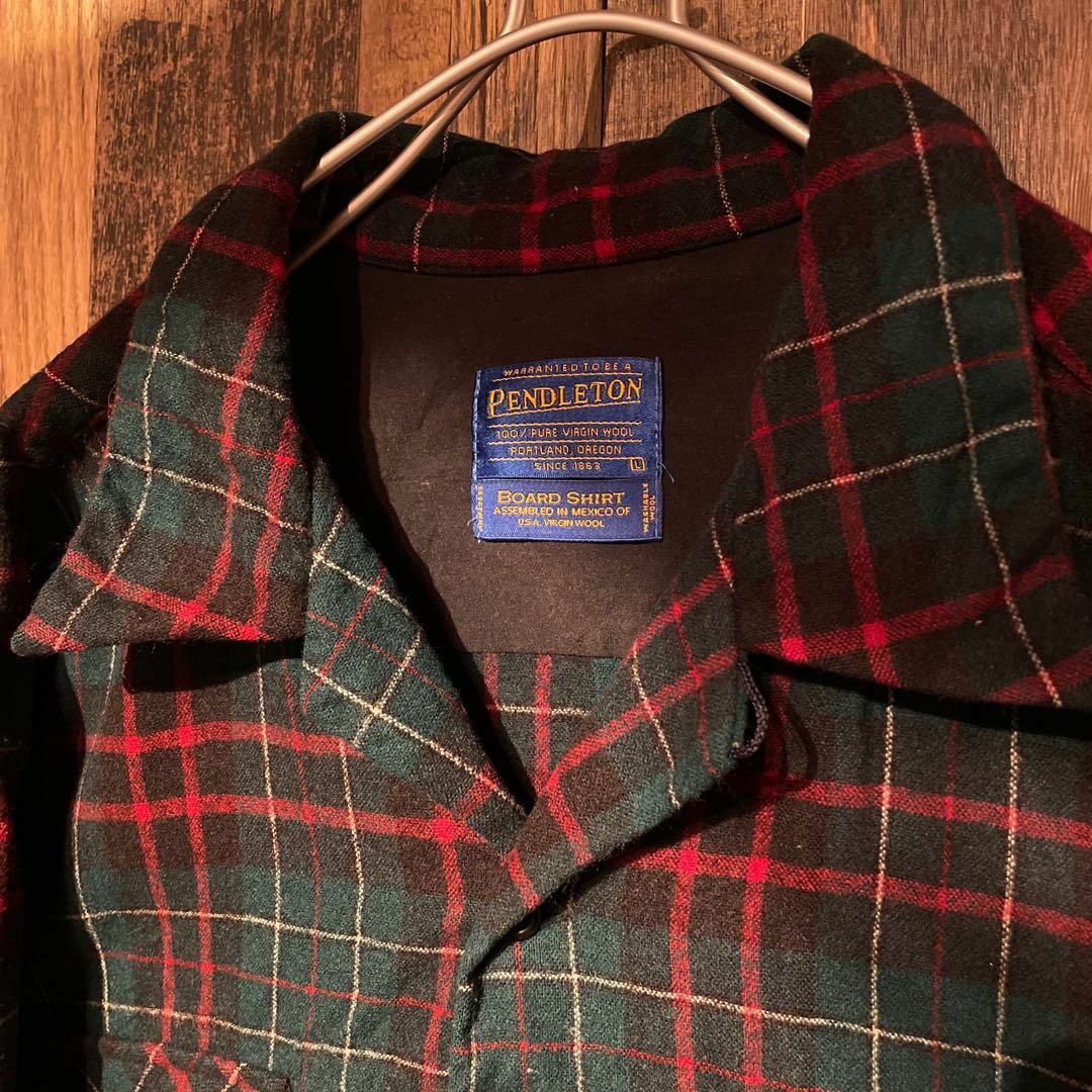 PENDLETON - 極美品 90s ヴィンテージ ウールシャツ 長袖 ペン PENDLETON - 極美品 90s ヴィンテージ ウールシャツ 長袖 ペン