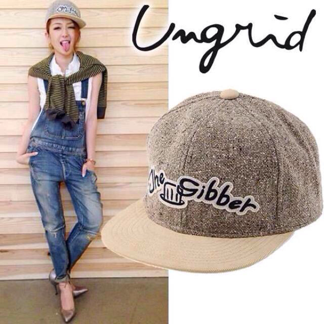 Ungrid(アングリッド)のアングリッド☆ツイードベースボールCAP レディースの帽子(キャップ)の商品写真