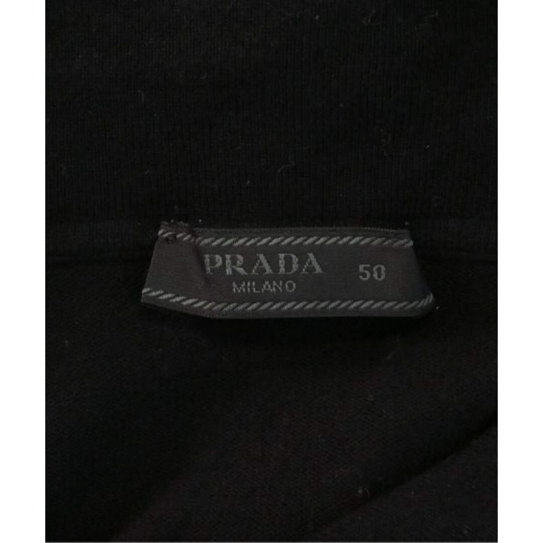 PRADA - PRADA プラダ ニット・セーター 50(XL位) 黒 【古着 PRADA - PRADA プラダ ニット・セーター 50(XL位) 黒 【古着