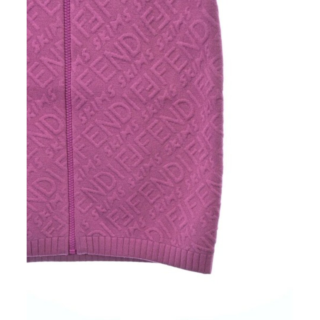 FENDI - FENDI フェンディ ワンピース 42(M位) ピンク(総柄 FENDI - FENDI フェンディ ワンピース 42(M位) ピンク(総柄