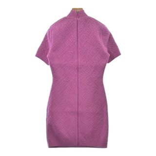 FENDI - FENDI フェンディ ワンピース 42(M位) ピンク(総柄 FENDI - FENDI フェンディ ワンピース 42(M位) ピンク(総柄