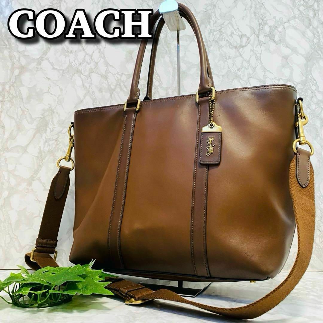 大容量/美品 コーチ COACH トートバッグ メトロポリタン 2way A4 大容量/美品 コーチ COACH トートバッグ メトロポリタン 2way A4