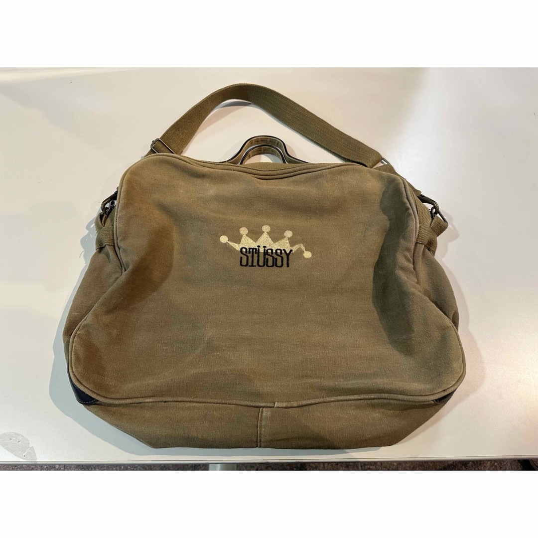 STUSSY - 80s 90s OLD STUSSY クラウン ショルダー バッグの通販 STUSSY - 80s 90s OLD STUSSY クラウン ショルダー バッグの通販