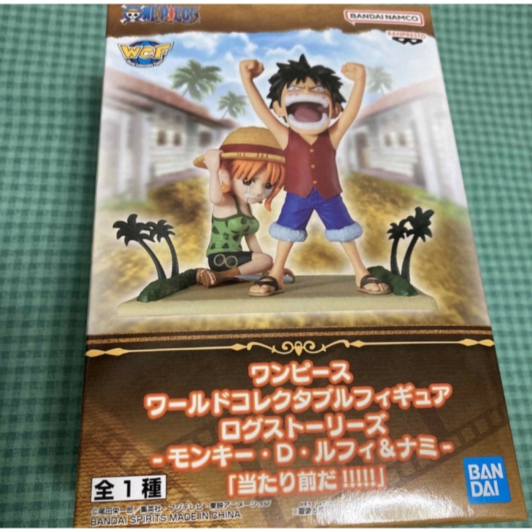 ONE PIECE ワールドコレクタブルフィギュア ルフィ ナミ 当たり前だ エンタメ/ホビーのフィギュア(アニメ/ゲーム)の商品写真