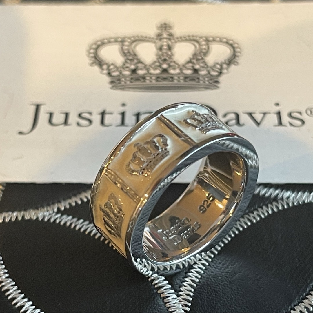 新品◇JUSTIN DAVIS◇クラウンリング◇21号◇定価30,800円 新品◇JUSTIN DAVIS◇クラウンリング◇21号◇定価30,800円