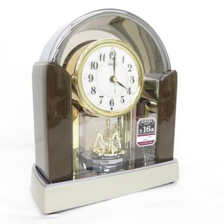 セイコー(SEIKO)のSEIKO (セイコー) 置時計 電波置き時計 BY238B メロディ置時計 16曲搭載 スイープ 静か 音がしない 電波精度未確認(置時計)