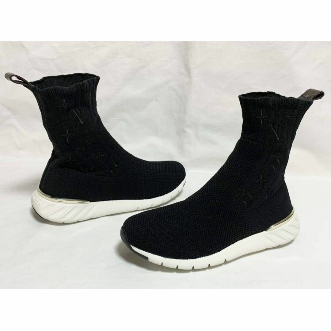 LOUIS VUITTON - 超美品 ルイヴィトン モノグラム LV ニット LOUIS VUITTON - 超美品 ルイヴィトン モノグラム LV ニット