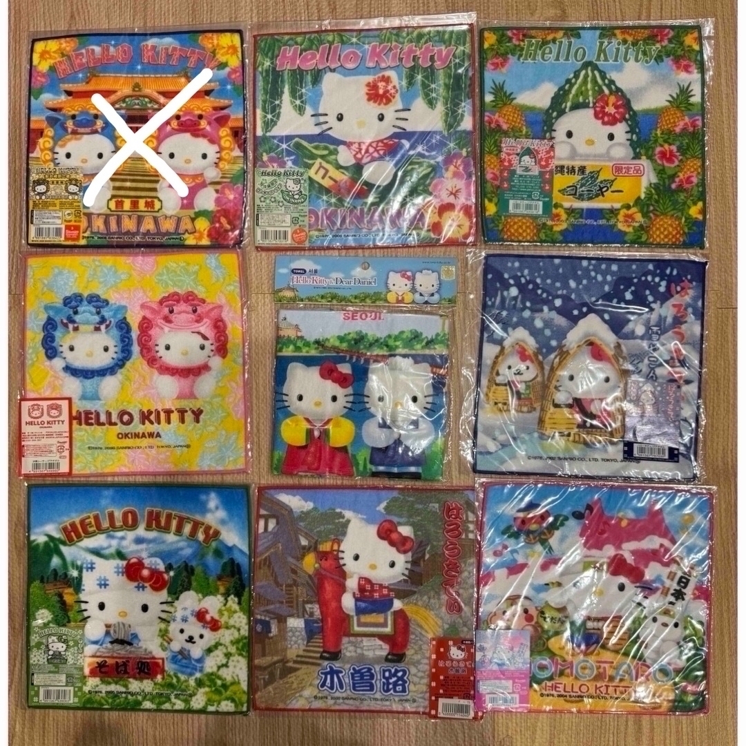 ハローキティ - 新品・未開封♡キティ♡ご当地タオルハンカチの ハローキティ - 新品・未開封♡キティ♡ご当地タオルハンカチの