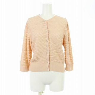 トッカ(TOCCA)のトッカ 23SS KNIT FLEURSカーディガン ニット 五分袖 XS(カーディガン)