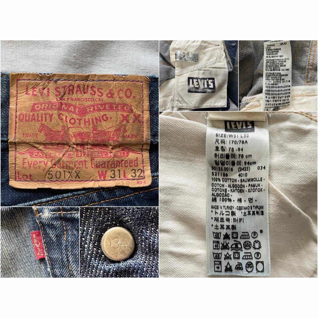 Levi's - LVC リーバイス 501XX スリムカスタム w31 Levi's Levi's - LVC リーバイス 501XX スリムカスタム w31 Levi's