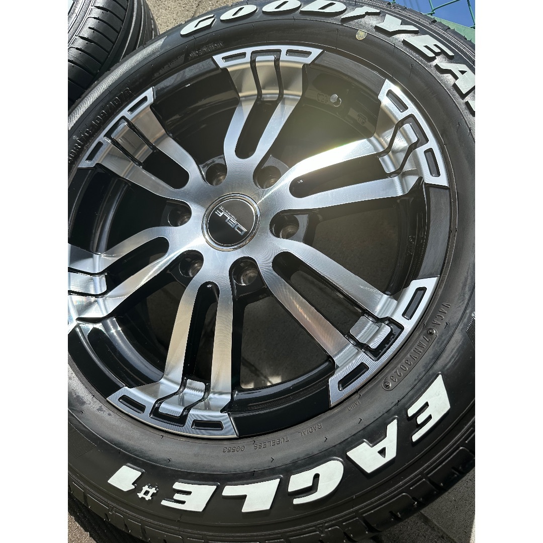 FLEXオリジナル DELF02 17インチ ホイール 4本（Goodyear