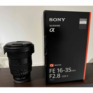ソニー(SONY)の即購入オマケ付き 極美品 SEL1635GM2 F2.8 SONY GMレンズ(レンズ(ズーム))