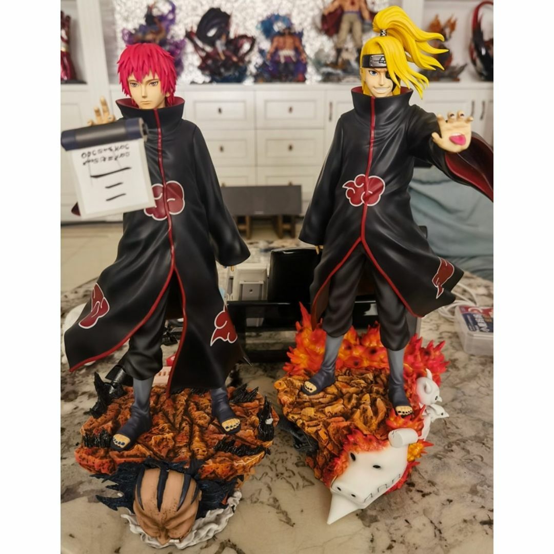 ナルト 暁 サソリ デイダラ セット ガレージキット フィギュア 1 ナルト 暁 サソリ デイダラ セット ガレージキット フィギュア 1
