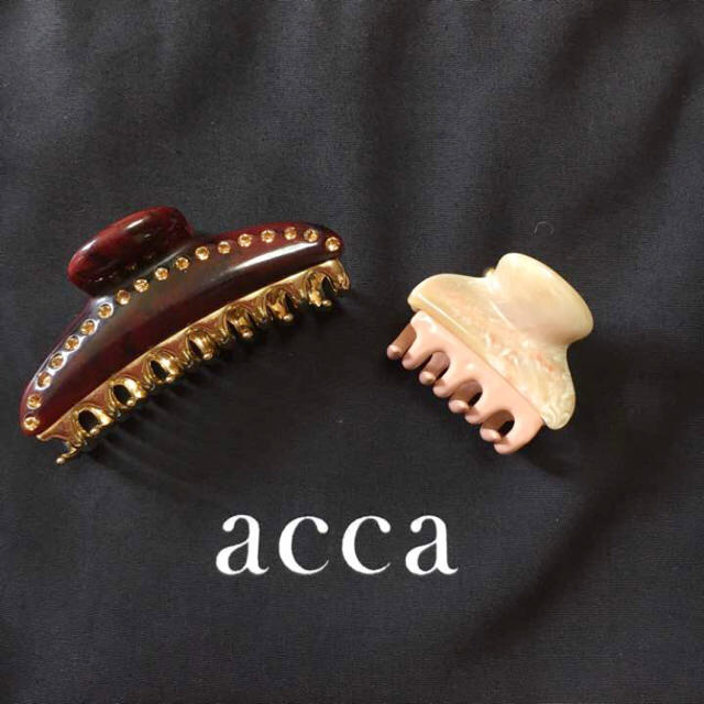 acca(アッカ)の美品♡限定♡2点セット♡acca クリップ♡ティアラクイーン レディースのヘアアクセサリー(バレッタ/ヘアクリップ)の商品写真