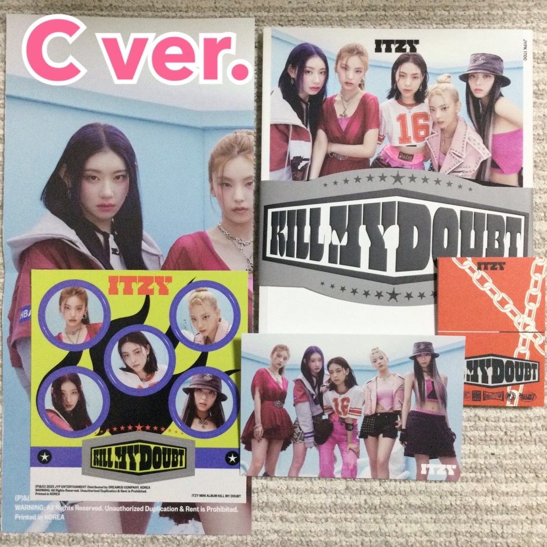 ITZY - itzy イェジ yeji アメリカ 限定 直筆サイン 特典 トレカ ITZY - itzy イェジ yeji アメリカ 限定 直筆サイン 特典 トレカ