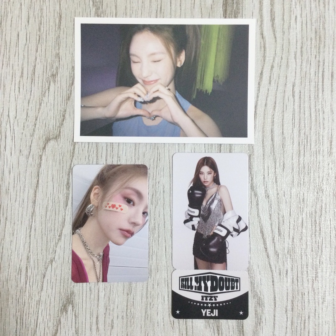 ITZY - itzy イェジ yeji アメリカ 限定 直筆サイン 特典 トレカ ITZY - itzy イェジ yeji アメリカ 限定 直筆サイン 特典 トレカ