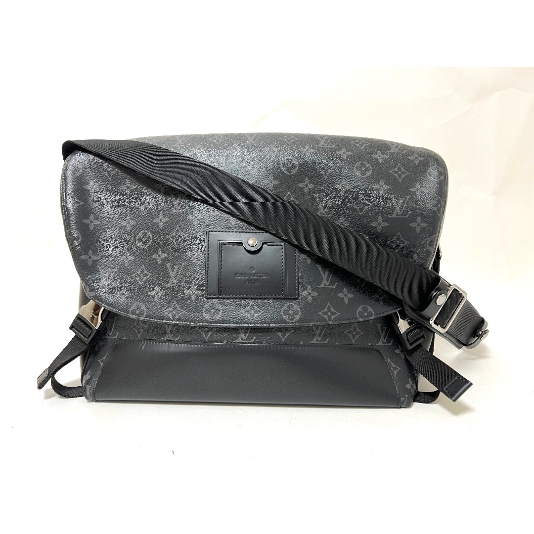 LOUIS VUITTON - LOUIS VUITTON ルイヴィトン モノグラム エクリプス メッセンジャー・ヴォワヤージュMM メンズ ショルダーバッグ 斜め掛け M43276 美品