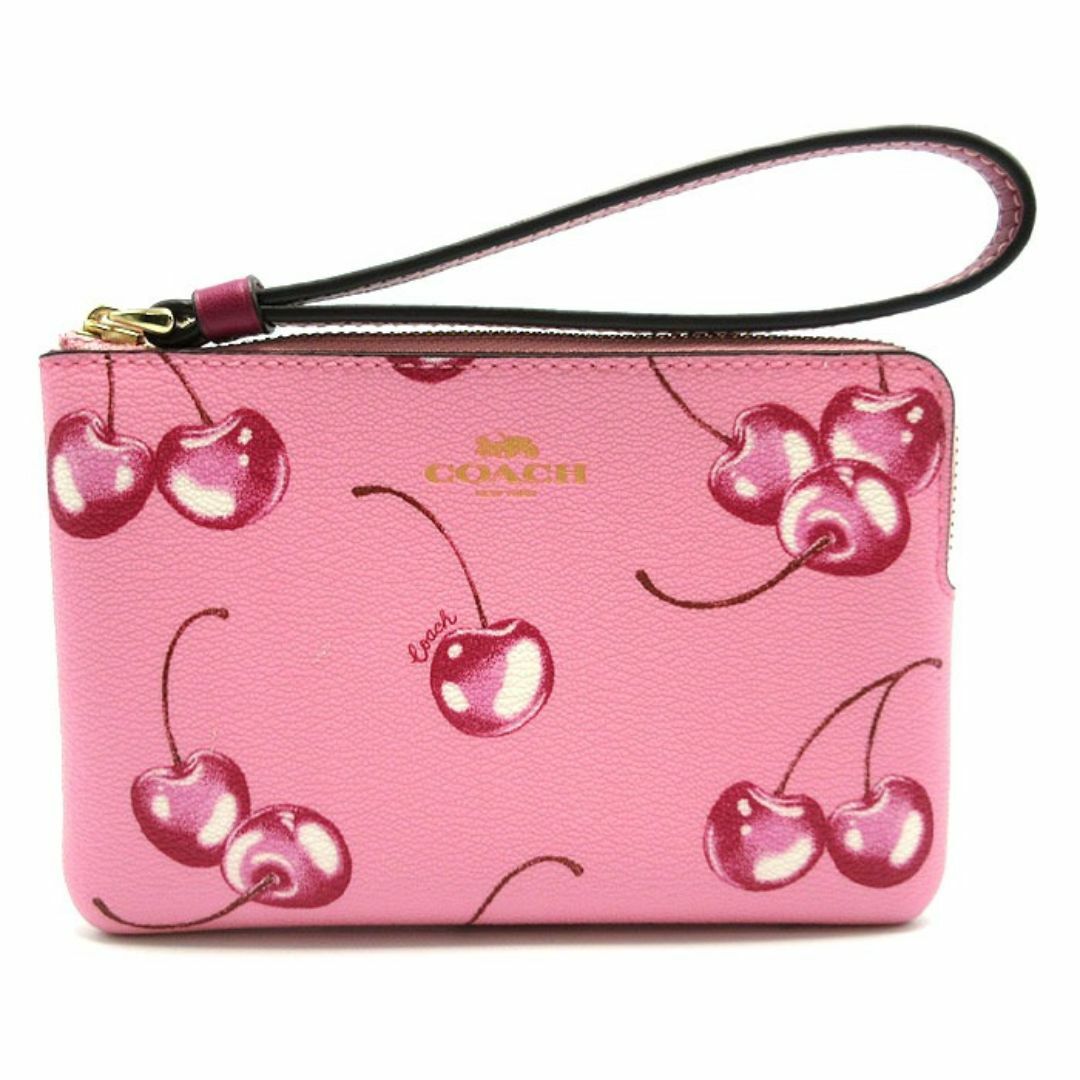 新品】コーチ ポーチ COACH コーナー ジップ リストレット PVC 新品】コーチ ポーチ COACH コーナー ジップ リストレット PVC
