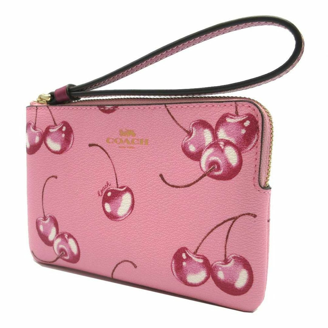 新品】コーチ ポーチ COACH コーナー ジップ リストレット PVC 新品】コーチ ポーチ COACH コーナー ジップ リストレット PVC